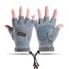 Guantes Cálidos para Niños y Niñas Estilo Cordón Engrosados Invierno Impermeables para Montañismo al Aire Libre Antideslizantes Ciclismo Guantes para Niños