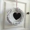 Novos Pingentes Decorativos Trançados de Vime e Rattan Suprimentos para Decoração de Natal Enfeites de Natal para Hotel Pequenas Decorações de Vime