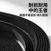Tablero rascador para gatos de cartón corrugado negro, resistente al desgaste y que no suelta pelusa, nido redondo para gatos, juguete para gatos integrado, afilador de garras extragrande