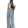 Pantalones Rayados Estilo Coreano Primavera y Verano Nuevo Modelo 2026 con Diseño Lateral de Secado Rápido Pantalones Largos Casuales Adelgazantes Retro Pantalones de Trabajo