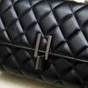 Bolso estilo Chanel 2023, nuevo bolso para mujer, bolso con cadena a cuadros de diamantes, bolso bandolera de moda con múltiples combinaciones, bolso de hombro pequeño.