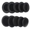 Cubierta Ovalada Universal para Auriculares 90*70 95*75 100*80 105*85 110*90mm Orejeras de Cuero Proteico