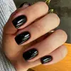 Unhas Artificiais Wearable de Cor Sólida Estilo Minimalista, Unhas Postiças Estilo Girly, 24 Peças, Unhas Postiças Removíveis, Produto Acabado Atacado