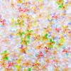 Venda Quente Nova Versátil Decorações 3D Multicor para Nail Art Flor Resinada Doce Flor de Cinco Pétalas Decorações para Capa de Celular Brincos