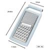 Rallador de Acero Inoxidable 304, Rallador Engrosado Antideslizante, Cortador de Verduras de Doble Propósito, Rebanador Multifuncional de Patatas, Uso Doméstico en Cocina