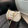 Bolso para mujer 2024 Invierno Nueva Moda Estilo coreano bandolera Popular para mujer casual cadena bolso cuadrado pequeño