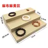 Expositor de joyería de alta calidad, escalera de tres niveles, soporte de exhibición para pulseras, jade, soporte para collares, pulseras, joyero