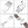 Hebilla Conectada de Acero Inoxidable Hebilla Mariposa de Doble Presión Automática Hebilla de Cinturón Hebilla Especial Comcas Hebilla Fantasma del Agua Accesorios para Relojes