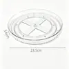 Estante giratorio de mesa para baño transfronterizo, caja de almacenamiento para cosméticos y condimentos, organizador de mesa para cocina