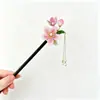 Horquilla Estilo Antiguo Flor de Magnolia Nueva para Mujer Estilo Chino Nuevo Horquilla Nueva Horquilla Simple de Gama Alta Tocado Hanfu