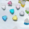 7mm Corazón Cristal Corazón de Melocotón Planos Fondo Diamante Cristal de Diamante Vidrio de Diamante DIY Ropa Uñas Arte Joyería Pegatinas Arte de Uñas de Diamante Diamante