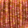 Natural 5x 8mm cortadas cuentas de ábaco cuentas de rueda facetadas accesorios de cuentas para manualidades collar pulsera productos semiacabados al por mayor