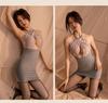 Sexy lingerie mulheres sexy secretária sedutora renda quadril saia uniforme terno apertado sênior qqny brinquedos sexuais