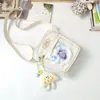 Itabag Transparente Bolso Cruzado para Estudiante Nuevo Bolso Cruzado Pequeño para Estudiante Mochila de Estudiante de Moda Bolsa para Teléfono de Convención de Anime Personalidad