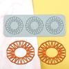 Chips ocos Margarida Lótus Caleidoscópio Flip Açúcar Renda Silicone Pad DIY Baking Plate Cozinha Molecular Decorativa