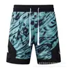 Shorts de praia casuais da moda e populares AJ, respiráveis, de secagem rápida e com corte solto, com design estampado em estilo de rua americano, adequados para basquete e vendas transfronteiriças