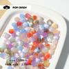 Cuentas de resina para bricolaje, cadena para teléfono móvil, cuentas sueltas, cuentas de granada, cuentas doradas, material de bricolaje hecho a mano, pulsera, collar, pulsera, accesorios