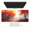 Mouse Pad Exclusivo Transfronteiriço para a Floresta Periférica, Grande, de Alta Qualidade, Espessado e Resistente a Manchas com Bordas Densas