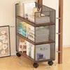 Estantería Móvil de Escritorio para Niños, Estante de Almacenamiento para Libros Ilustrados, Caja de Libros Debajo del Escritorio, Estantería de Almacenamiento de Pie Tridimensional, Artículo de Venta Caliente Transfronteriza