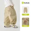 8.18 Novidades 2 Itens 15% de Desconto Dududu Home Suéter Infantil Algodão Puro Roupa de Outono Malhas para Meninas Roupa de Outono Meninos