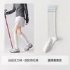 Calcetines de Compresión Graduada de Malla Hueca para Pantorrillas de Mujer, Correr Maratones, Senderismo, Soporte de Piernas a Presión, Calcetines Largos Deportivos Transpirables, Algodón
