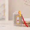 Montaña Wutai Wutai Fuzhi Bolsa de Incienso Cultural y Creativa Amuleto de Paz Área Escénica Bolsa de la Suerte Colgante Amuleto Bolsa de Incienso para Bendición y Salud