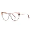 Gafas Anti-Luz Azul 2259 Estación Independiente Transfronteriza Calidad de Diseñador Montura Óptica Gafas Lisas Reductoras de Edad Personalizadas para Mujer