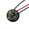 Luzes Pequenas de Carro 1156 1157 7440 7443 3156 3157 T10 T15 5202 Conector de Fio para Soquete de Lâmpada