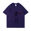 Camiseta Informal de Manga Corta con Estampado 2D para Mujer 2025 Venta Directa de Fábrica al por Mayor para Camisetas de Verano para Mujer