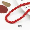 Kit de Materiales para Pulseras DIY Hechas a Mano con Cuentas 8mm Cristal de Vidrio Cuentas Planas Cuentas para Puerta Cortina Divisoria Cuentas Sueltas Semiacabadas