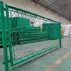 Valla de Estadio, Red Protectora para Cancha de Baloncesto de Estadio Escolar, Barandilla Montable en Forma de Rejilla de Aislamiento para Parque Comunitario