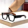 ENZO Montura de Gafas para Hombre Hecha a Mano Japonesa Europea de Nicho Versión JMM Versátil para Vacaciones Gafas Ópticas para Mujer Se Pueden Montar Lentes