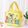 Lancheira isolada do aluno Bolsa Bolsa Grande filme de alumínio engrossado Bonito Desenho animado Lancheira infantil Bolsa Saco de grupo