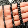 Ábaco cuentas espaciadoras piezas espaciadoras planas cuentas para ensartar cuentas de disco de vidrio accesorios para joyería pulsera DIY collar cuentas productos semiacabados al por mayor