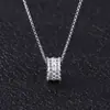 Collar Circular Rectangular de Diamante Cintura Pequeña Cadena para Mujer Cadena Rectangular para Clavícula Moda Lujo Ligero Combinable