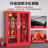 Armário Personalizado para Equipamentos de Combate a Incêndio de Miniatura Estação de Bombeiros Armário de Emergência Armário para Instalação em Canteiro de Obras Vitrine Armário de Incêndio