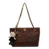 Bolso de Mujer de Moda 2025 Nuevo Modelo de Hombro Cruzado Gran Capacidad Elegante Bolso para Viajar con un Toque de Lujo Bolso de Moda con Estampado de Leopardo