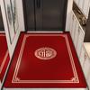 Tapete de Puerta Gris de Alta Calidad Estilo Chino Nuevo Tapete de Piso para Puerta Tapete para Puerta de Casa Tapete para Puerta de Casa Alfombra para Entrada de Puerta Resistente a la Suciedad