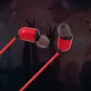 Auriculares con Cable Extendido de 2.3m con Auriculares de Graves Profundos para Streamers, Grabación de Karaoke, Tarjeta de Sonido para Juegos In-Ear Auriculares con Cable