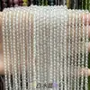 Suministrado directamente por el fabricante: cuentas redondas pequeñas de piedra natural, cuentas de arroz, cristal, turmalina, cuentas redondas de ágata, materiales hechos a mano para DIY, accesorios para pulseras