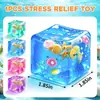 Copos de Nieve Cubitos de Hielo Agradables Cubitos de Hielo Juguete Squishy de Maltosa Juguete Squishy de Concha Marina Gadget de Alivio del Estrés de Rebote Lento