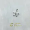 Acessórios DIY de Cristal Alta Retenção de Cor Moda Estiloso Pulseira de Sino Banhada a Prata 14K Corrente de Zircônia Metabo