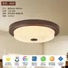 Luminária de teto vintage para quarto estilo italiano, Luminária redonda de tecido retro artística estilo sul-asiático para quarto principal, Luminária minimalista para escritório