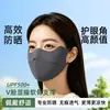 Mascarilla solar de hueso de pescado plano alto valor estético protección ocular protección solar protección UV fina sin costuras tridimensional 2026 Verano Nuevo Estilo