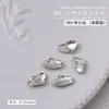 Popular Manicure de Cristal Branco Super Brilhante Diamante Lua da Noite Borboleta Diamante de Formato Especial Adesivos de Unha Diamantados Ponta de Diamante Flash Inferior Joias para Nail Art