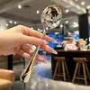 Cuchara Creativa de Acero Inoxidable, Cuchara Redonda de Moda para Uso en Casa y Restaurante, Cuchara para Comer, Cuchara de Postre para Niños, Cuchara para Pastel, Venta al por Mayor
