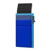 Amazon Cartera de aleación de aluminio Portatarjetas para hombre Antirrobo RFID Automático Emergente Metálico S124 Portatarjetas Multifunción
