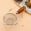 Peneira de Malha para Filtro de Leite de Soja 304 Alimento Complementar para Bebê Coador de Bebê Coador Doméstico de Cozinha para Peneirar Farinha Suco