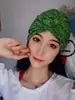 Gorro de baño de tela para cabello largo de mujer, talla grande, alta elasticidad, estilo INS, no elástico, protección para los oídos, piscina, aguas termales, venta al por mayor