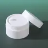 Frasco de Creme Dupla Camada em Estoque, Máscara de Creme Facial, Material PP, Múltiplas Especificações, Processo de Moldagem por Injeção, Frasco de Plástico, Embalagem para Cosméticos